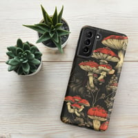 Image 23 of Dark Cottagecore Goth Inspired Vibrant Mushroom Tough case for Samsung®