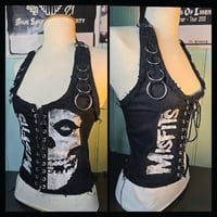 Image 4 of Frayed Misfits top XS/S