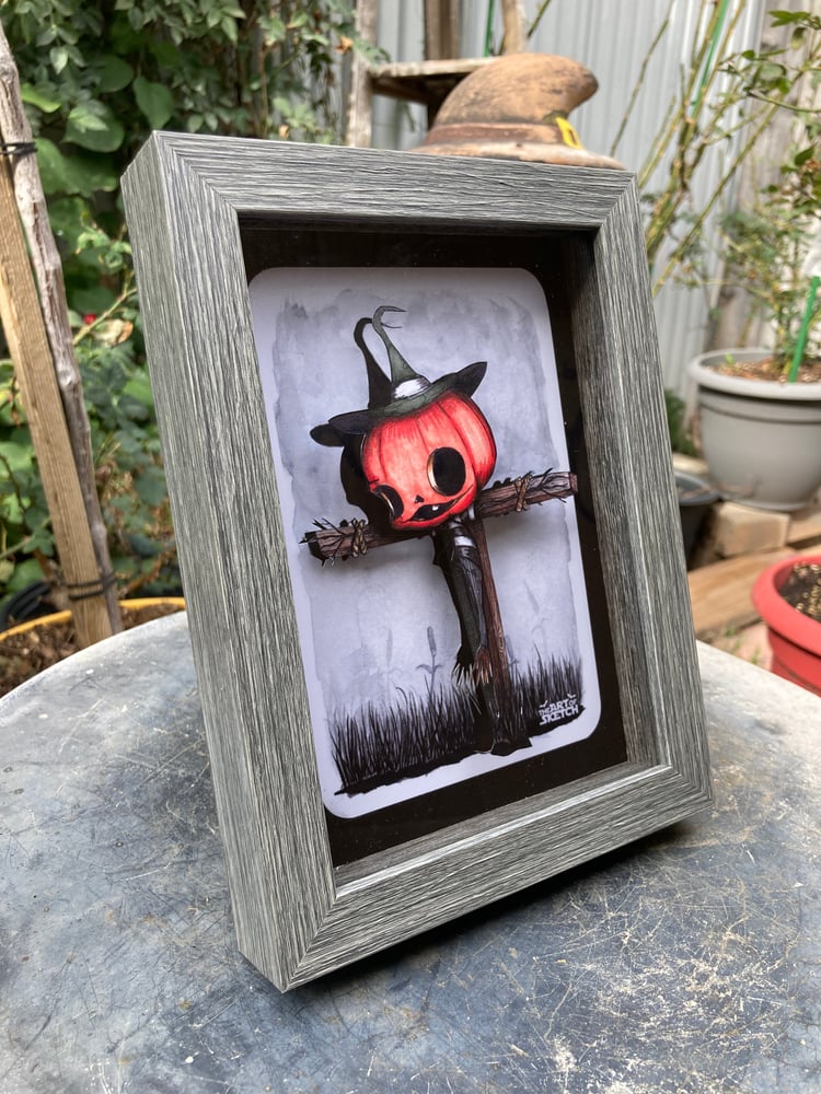 Image of "Scarecrow" Shadow Box
