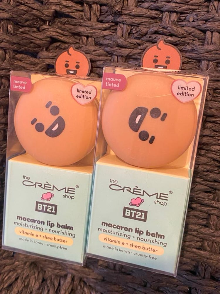 Image of The Creme Shop BT21 Macaron Lip Balm 