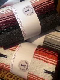Image 20 of  Authentic  Hand Woven Mexican Throw
