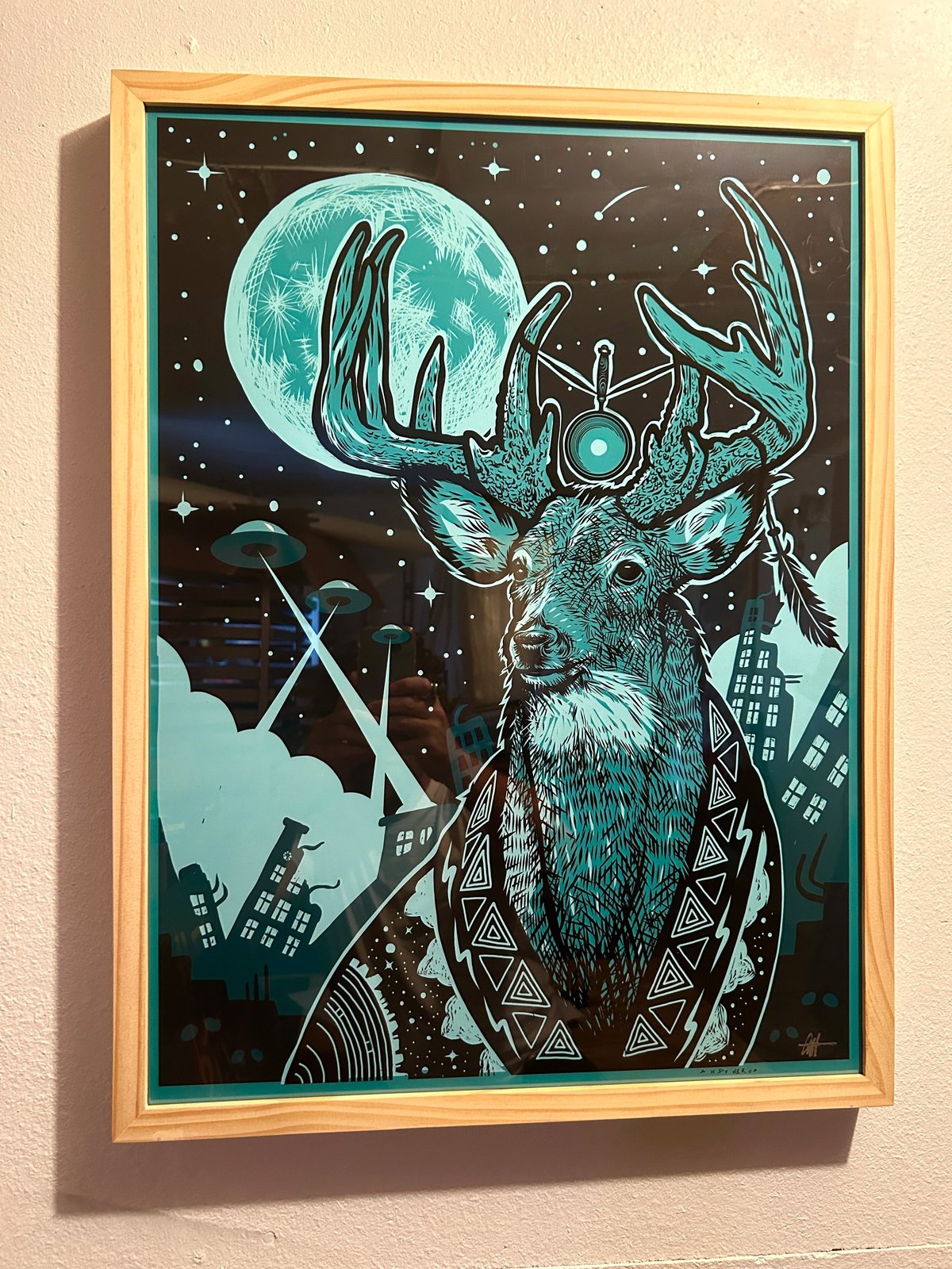 Framed Escape from Asheville Giclee Print | Andy Herod