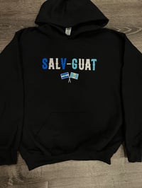 Image 1 of Salv - Guat 🇸🇻 🇬🇹 Unisex Embroidery hoodie 