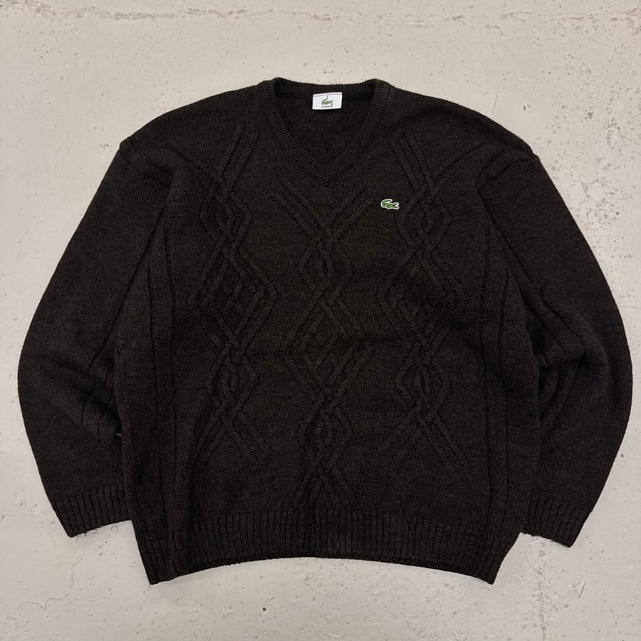 Image of 2000s Lacoste Wool Knit, Size Medium