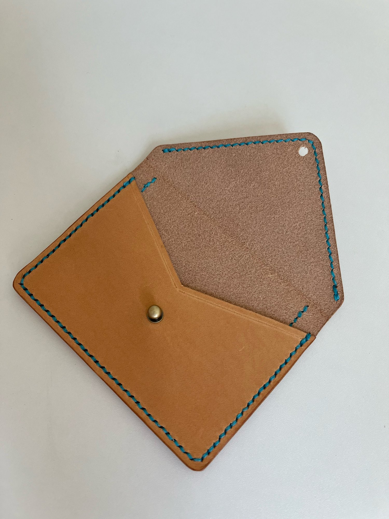 Image of Bone Minerva Envelope Wallet 