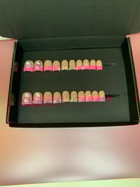 Short Square Press On Nail Set 25