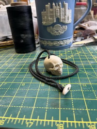 Image 5 of Fallow antler Skull pendant 