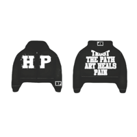 Image 3 of hidden potential trust the path art heals pain zip up hoodie 