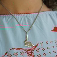 Image 2 of Silver Rabbit Pendant