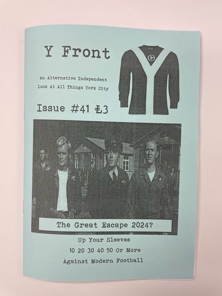 Image of Y Front Issue 41