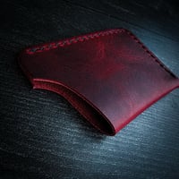 Image 3 of 107 CARD HOLDER - BORDEAUX