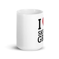 Image 2 of "I ❤️ Skrrt Grip" Glossy Mug - Skrrt Griptape 