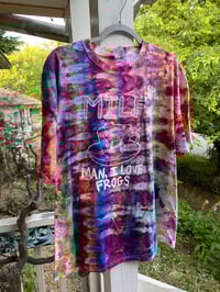 Image 1 of 2XL MILF Man I Love Frogs Tie Dye Shirt E3