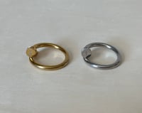 Image 3 of NAIL RING WITH STONE