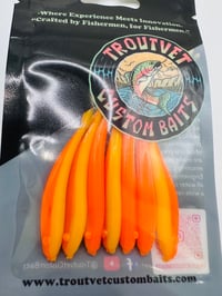 Orange Crush Minnow 7 pcs