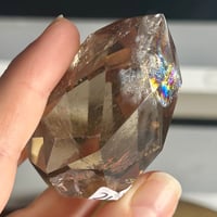 Image 5 of Smoky Quartz Faceted Flame (26A)