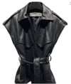 Leather Biker Vest Pre-Order