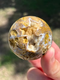 Image 9 of Ocean Jasper Druzy Sphere #2830