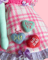 Image 2 of RESERVED FOR TAMARA Medium Art Doll Love Monster 