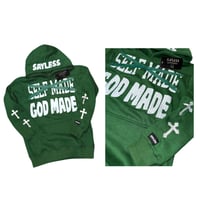 “God Made” hoodie (green) 