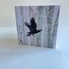 Set of 'Winter Birds' Luxury Greetings Cards
