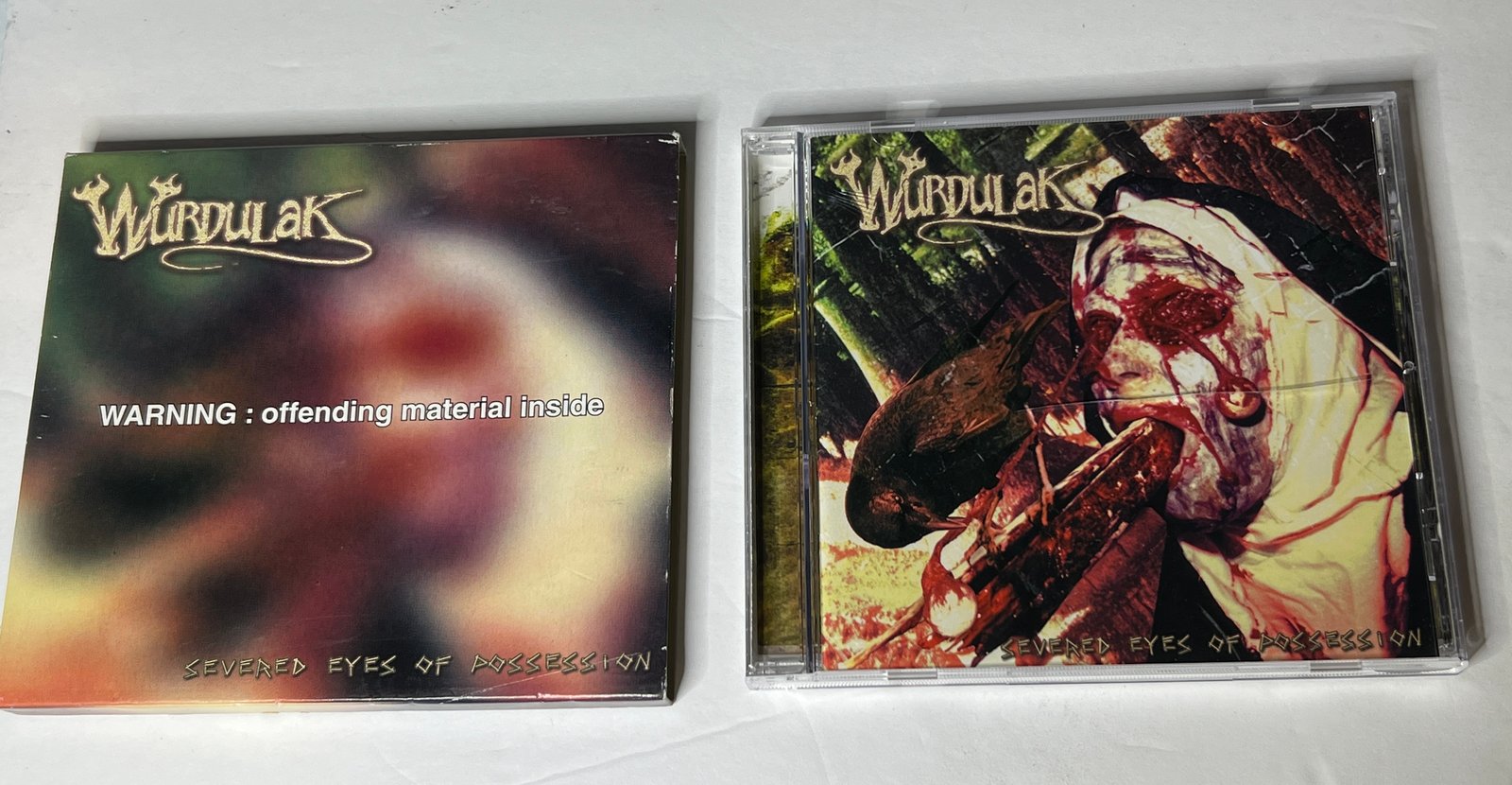 WURDULAK - Severed Eyes Of Possession - CD | B3auty4twoeverythingshop