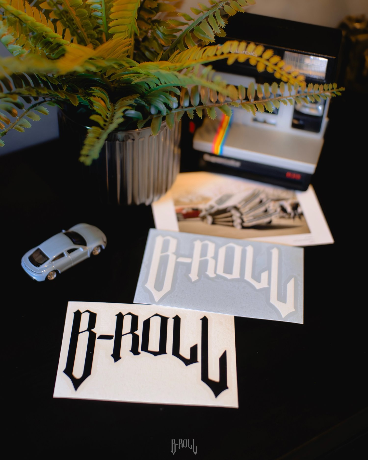 Image of Goth font decal