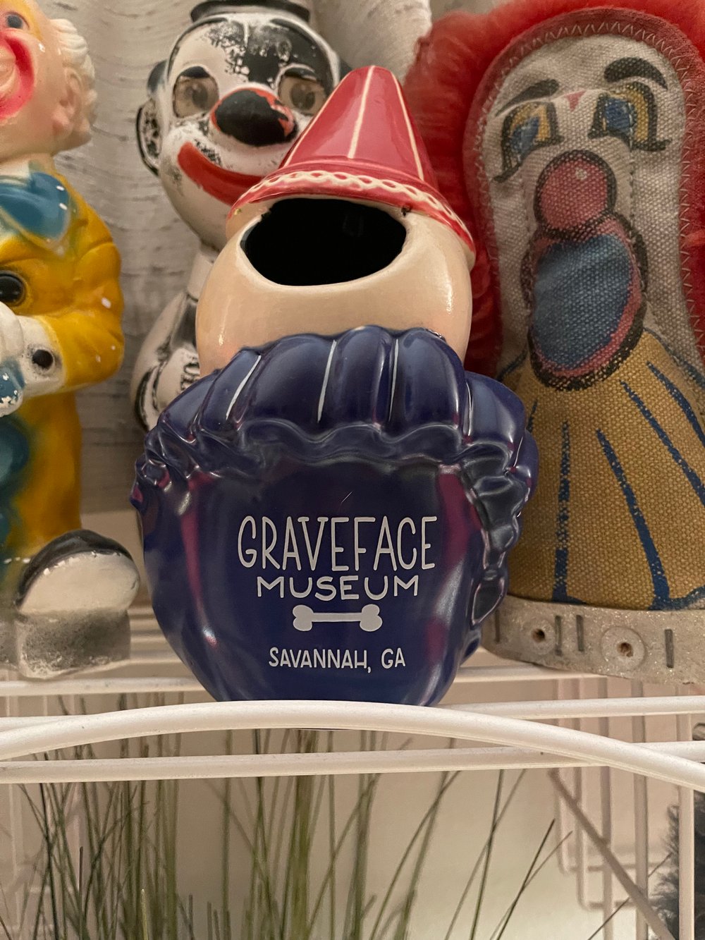 SKULL CLOWN Graveface Museum True Crime 14 oz Ceramic Mug