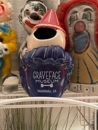Image 4 of SKULL CLOWN Graveface Museum True Crime 14 oz Ceramic Mug