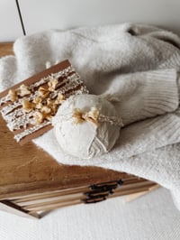 Image 1 of Rustic bow - butter yellow