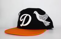Image 1 of Double Dove orange brim SnapBack