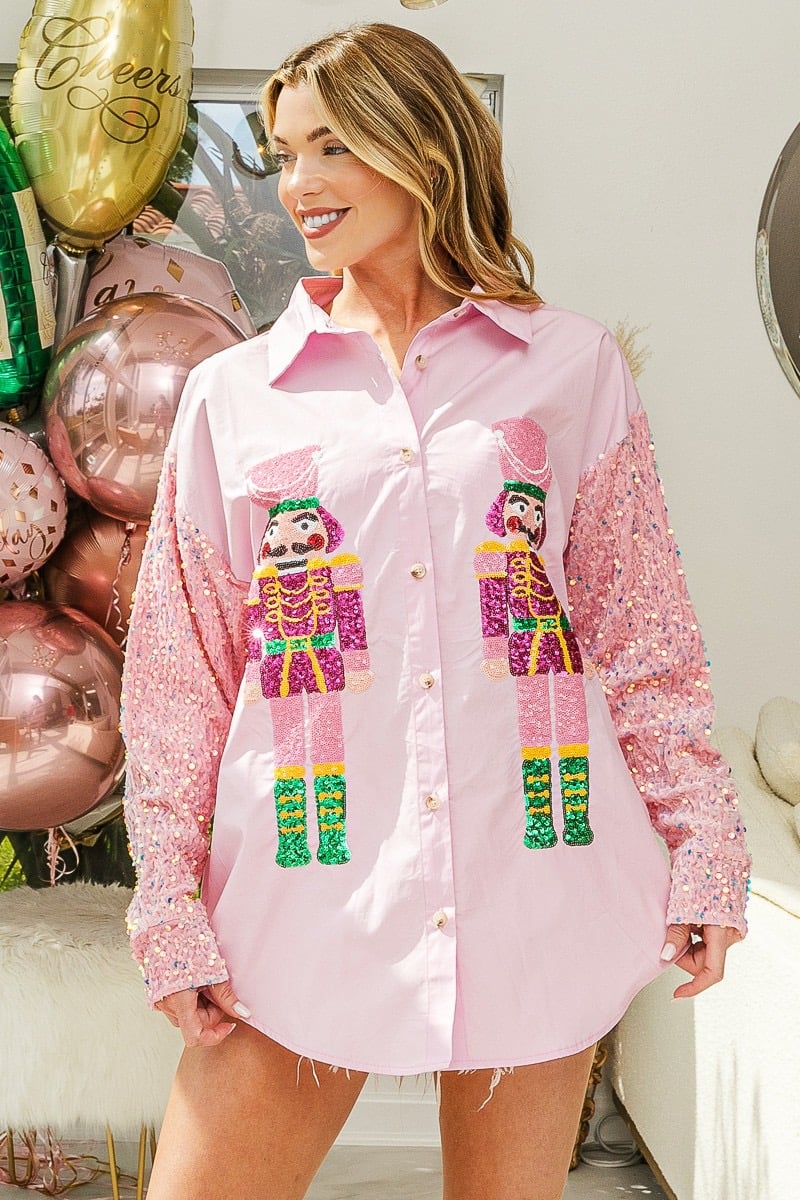 Image of Nutcracker Button Down