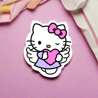 Image 1 of Kitty Vinyl Sticker