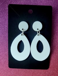 Image 1 of Barbie Hoop Earrings