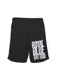 Royal Blue Tattoo Mosh Shorts