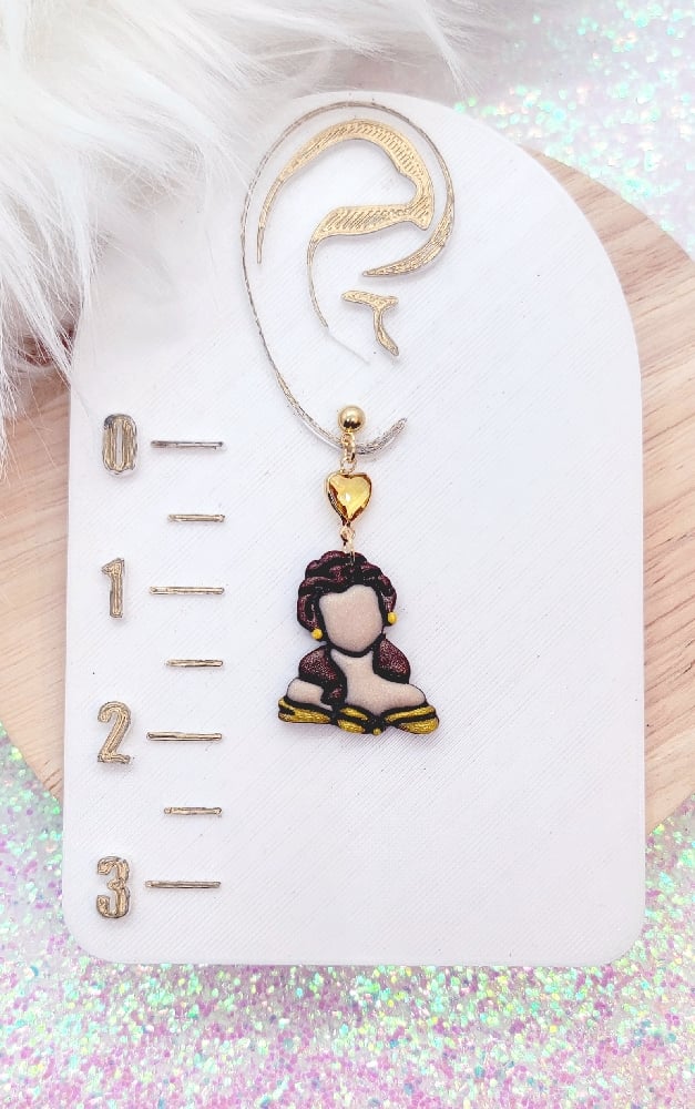 Image of Rose Princess Earrings
