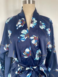 Image 1 of BLUE Floral Robe