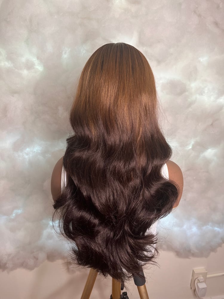 Image of Outre Perfect Hairline Glueless 13x6 HD Lace Front Wig - ATLAS  ( 3DR4/CHESTOMB)