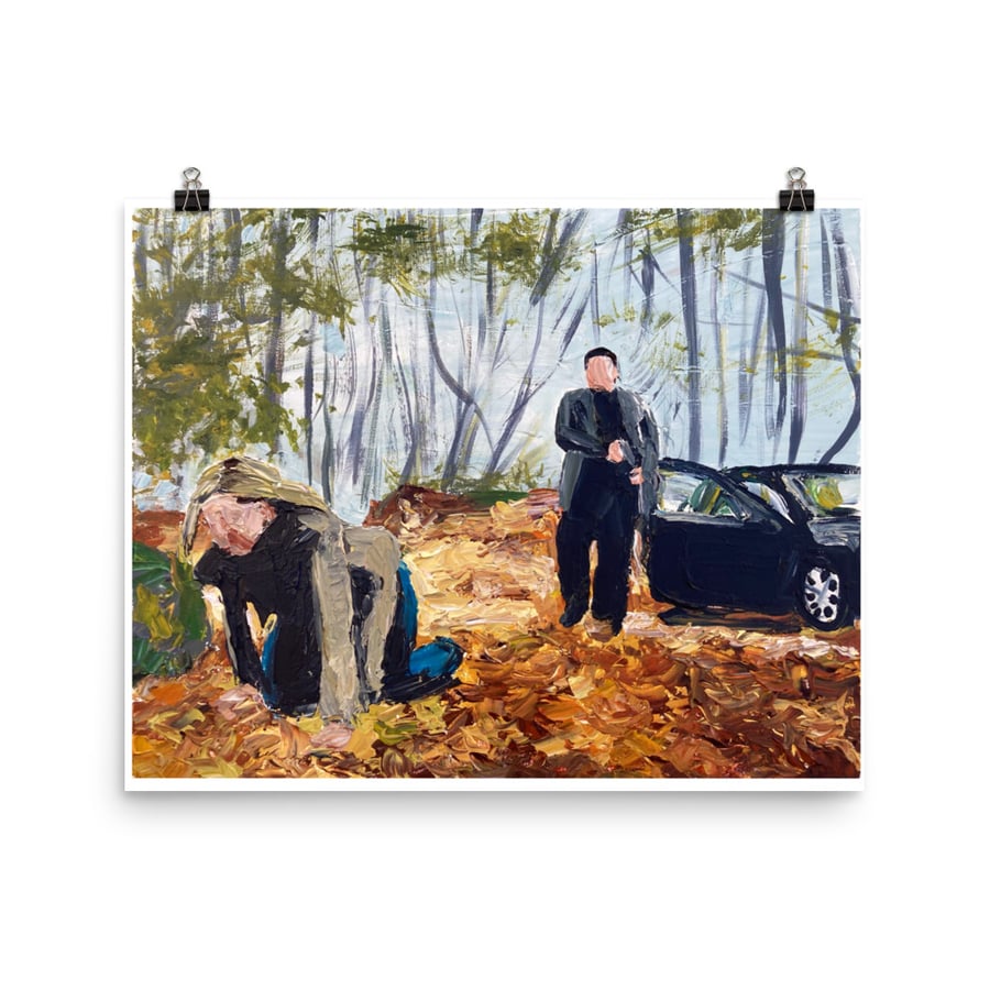 Image of Adriana’s last ride 16” x 20” print