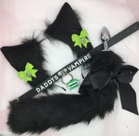 Green / black 🐾 Kitten vampire 