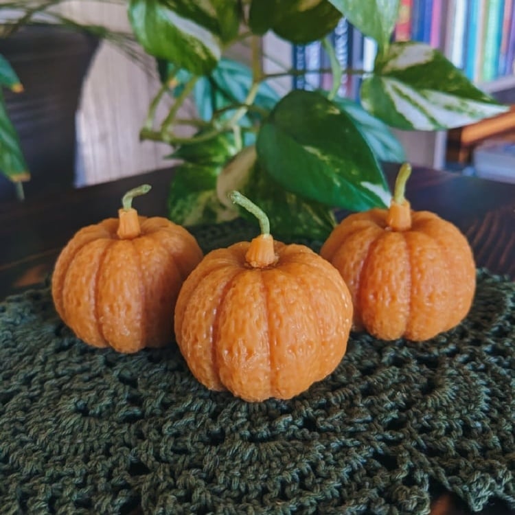 Image of Autumn Pumpkin Scented Candle Sets 