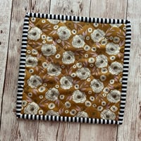 Image 1 of "Golden Hour" Large Reversible Quilted Coaster