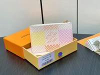 Image 10 of LV Colored Damier Wallet