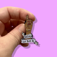 “Just Hold On” Louis Tomlinson Enamel Pin :