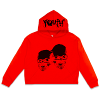 “Welded Death” Red Hoodie