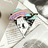 Image 1 of Down Bad UFO Enamel Pin