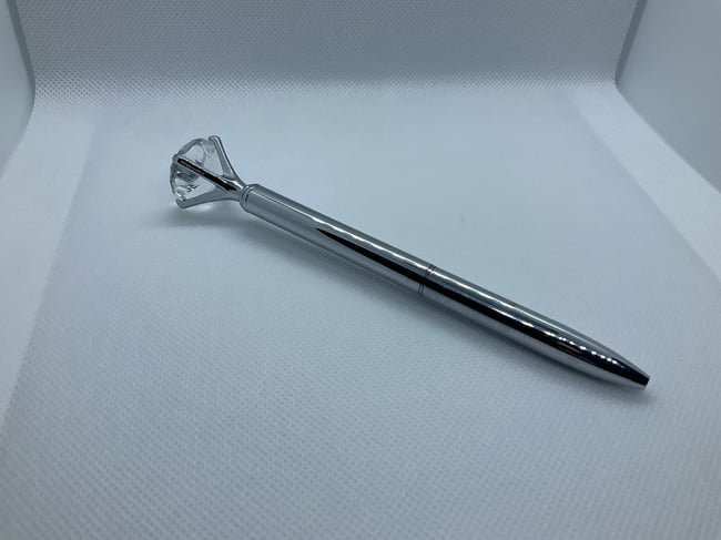 Diamond wand pen-metalllic collection (personalized)