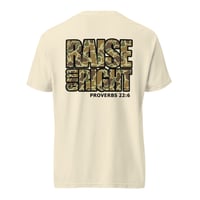 Image 4 of Christian Waterfowlers Raise Em Right Unisex garment-dyed heavyweight t-shirt