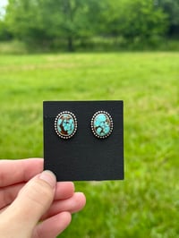 Image 1 of Mine 8 Turquoise Earrings