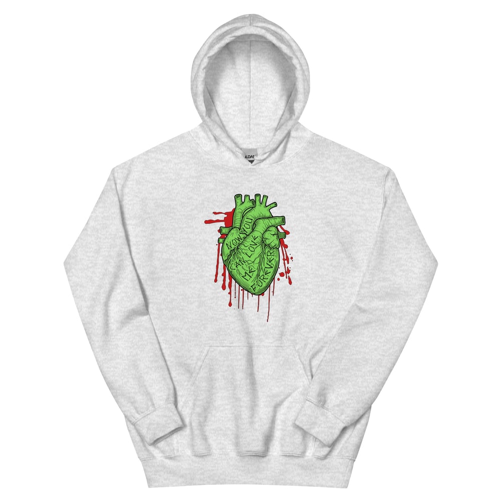 Image of Officially licensed mean one heart Unisex Hoodie